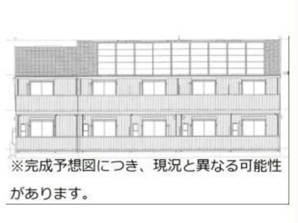 健軍校前駅 徒歩5分 1-2階の物件外観写真